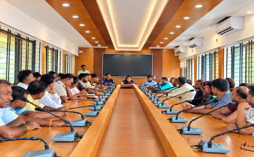জীবননগরে দুর্গাপূজা উদ্যাপনে প্রস্তুতিমূলক সভা