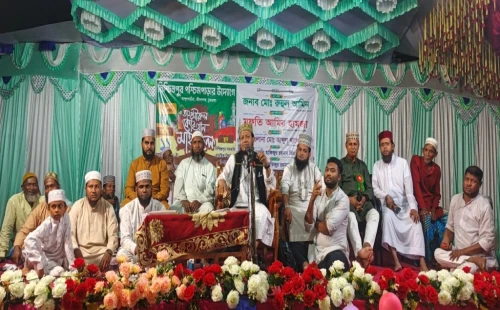 জীবননগর নিশ্চিন্তপুরে তাফসিরুল কুরআন মাহফিল