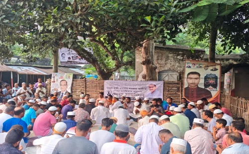দর্শনায় বিএনপি নেতা শওকত আলীর রুহের মাগফিরাত কামনায় দোয়া মাহফিল