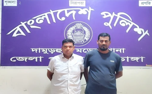 দামুড়হুদায় নিষিদ্ধ ঘোষিত আ.লীগ-যুবলীগের ২ নেতা গ্রেপ্তার