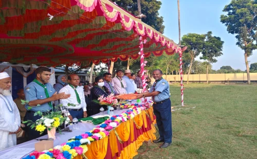 জীবননগরে পাঁচ দিনব্যাপী স্কাউট সমাবেশের উদ্বোধন