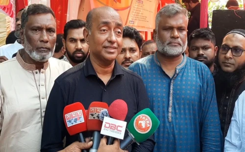 শৈলকুপায় নেতা-কর্মীদের সঙ্গে মতবিনিময় সভায় আইনমন্ত্রী আসাদুজ্জামান