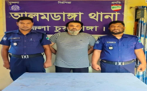 আলমডাঙ্গায় মাদকবিরোধী অভিযানে স্বামী-স্ত্রী গ্রেপ্তার