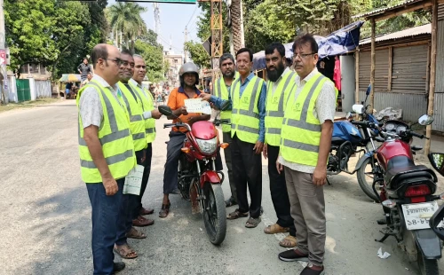 চুয়াডাঙ্গায় নিসচা’র লিফলেট বিতরণ ও পোস্টারিং কর্মসূচি