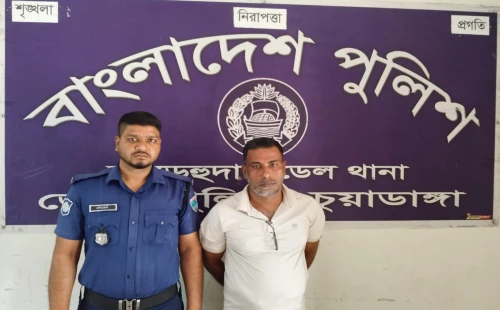দামুড়হুদায় কার্যক্রম নিষিদ্ধ আ.লীগ নেতা আদিল গ্রেপ্তার