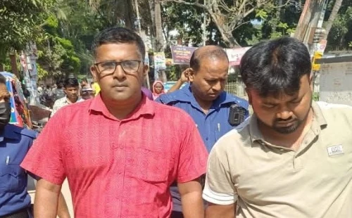 ঝিনাইদহে চাঁদাবাজির মামলায় দুই সাংবাদিক গ্রেপ্তার