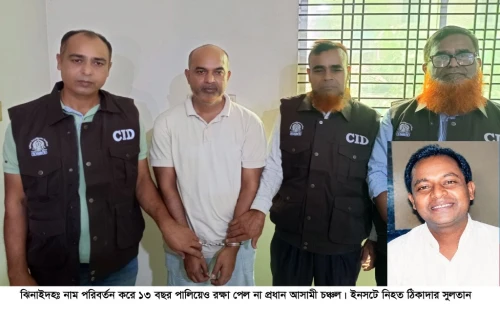ঝিনাইদহে চাঞ্চল্যকর সুলতান হত্যা, নাম পরিবর্তন করে
