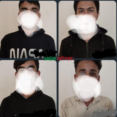 আলমডাঙ্গায় চুরির মালামালসহ চারজন আটক