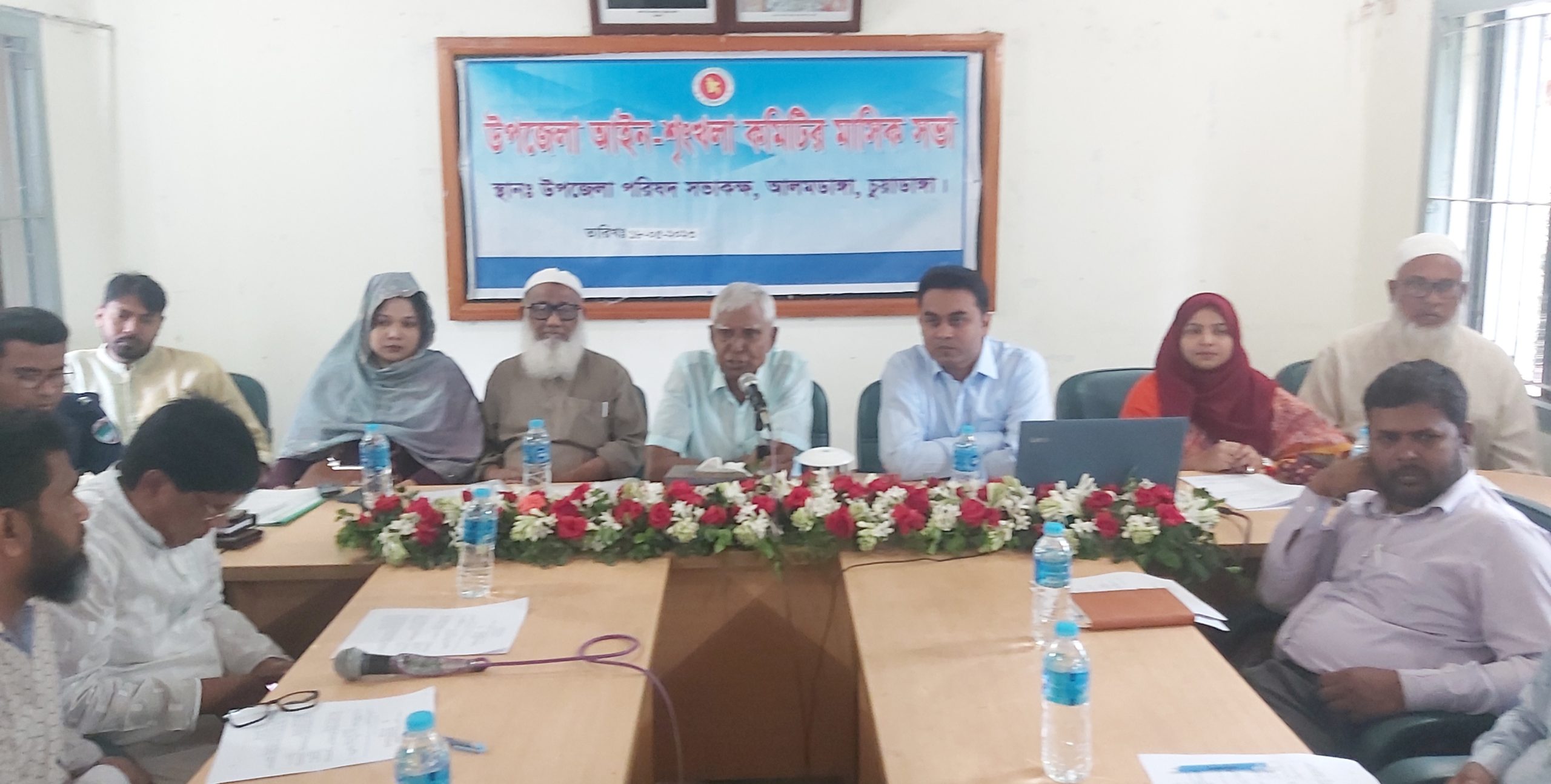 আলমডাঙ্গায় আইনশৃঙ্খলা কমিটির সভায় এমপি ছেলুন জোয়ার্দ্দার