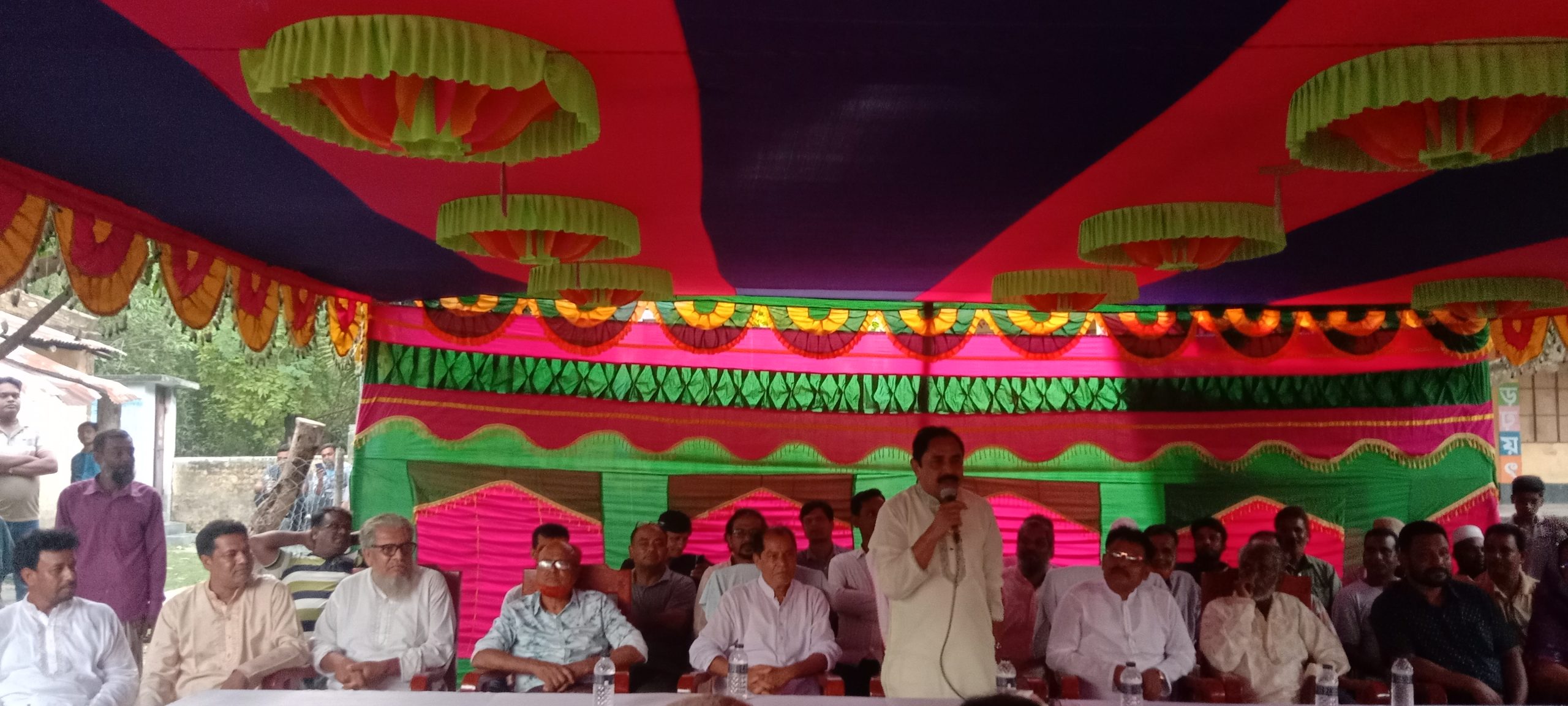 জীবননগরের আন্দুলবাড়ীয়ায় কর্মি ও পথসভায় এমপি টগর