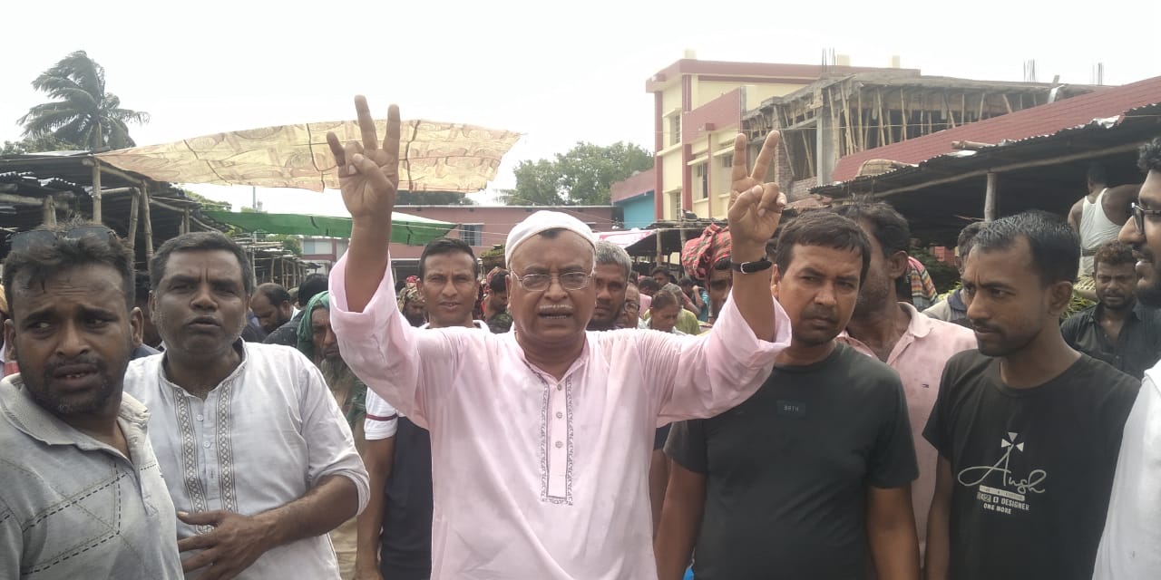 চুয়াডাঙ্গায় ও আলমডাঙ্গায় কর্মী সভা এবং গণসংযোগকালে আসাদুল হক বিশ্বাস