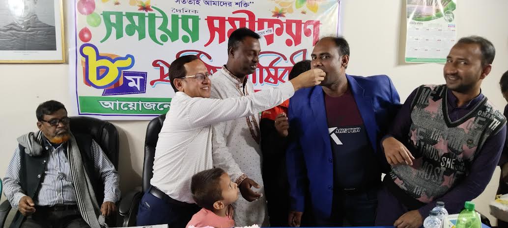 দর্শনা, জীবননগর ও উথলীতে কেক কেটে সময়ের সমীকরণ-এর প্রতিষ্ঠাবার্ষিকী উদ্যাপন