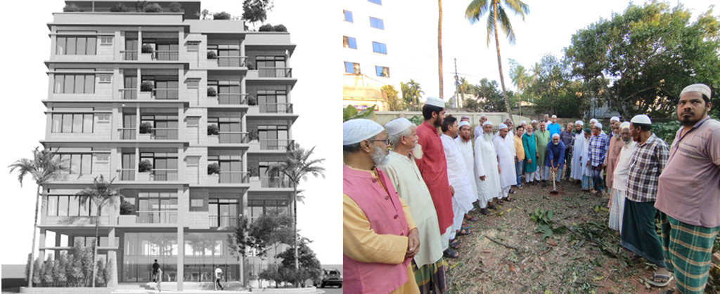 চুয়াডাঙ্গায় আধুনিক সুবিধাসহ বহুতল ভবন ‘স্বপ্নের আঙ্গিনা জুনিবাস’ নির্মাণের উদ্বোধন