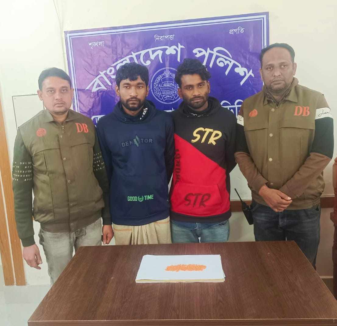 জীবননগরে ২০০ পিস ইয়াবাসহ দুজন আটক