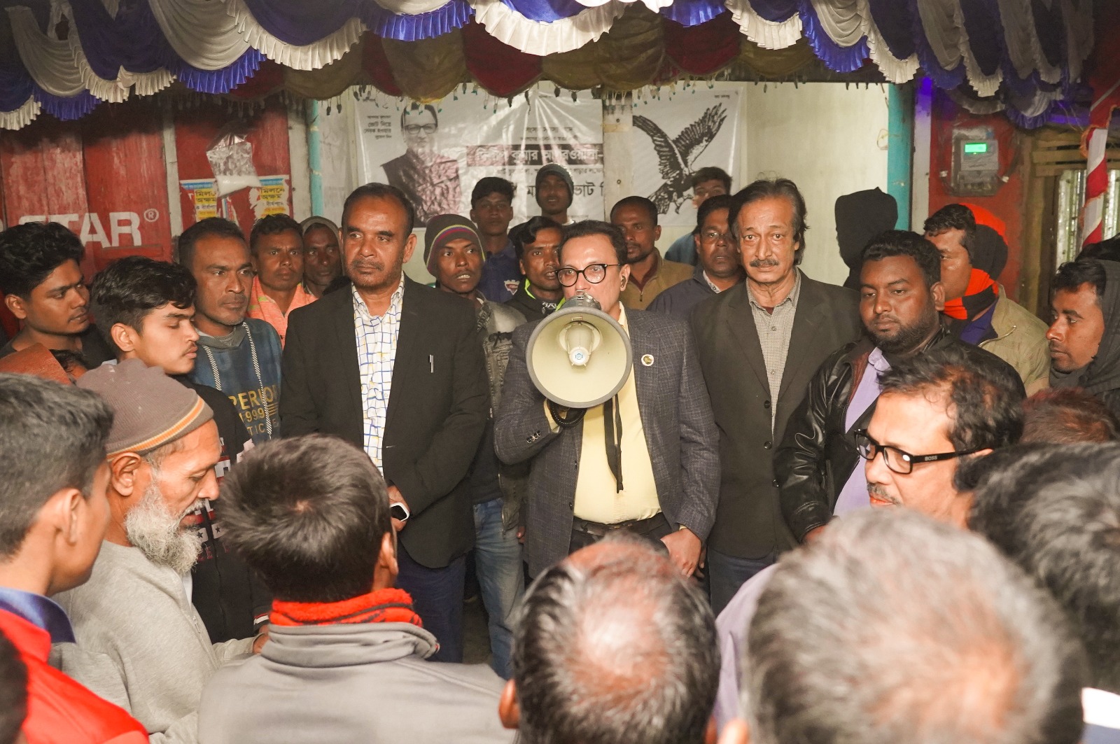 ঈগল মার্কায় ভোট দিন, চুয়াডাঙ্গা-আলমডাঙ্গাকে স্মার্ট করে গড়ুন