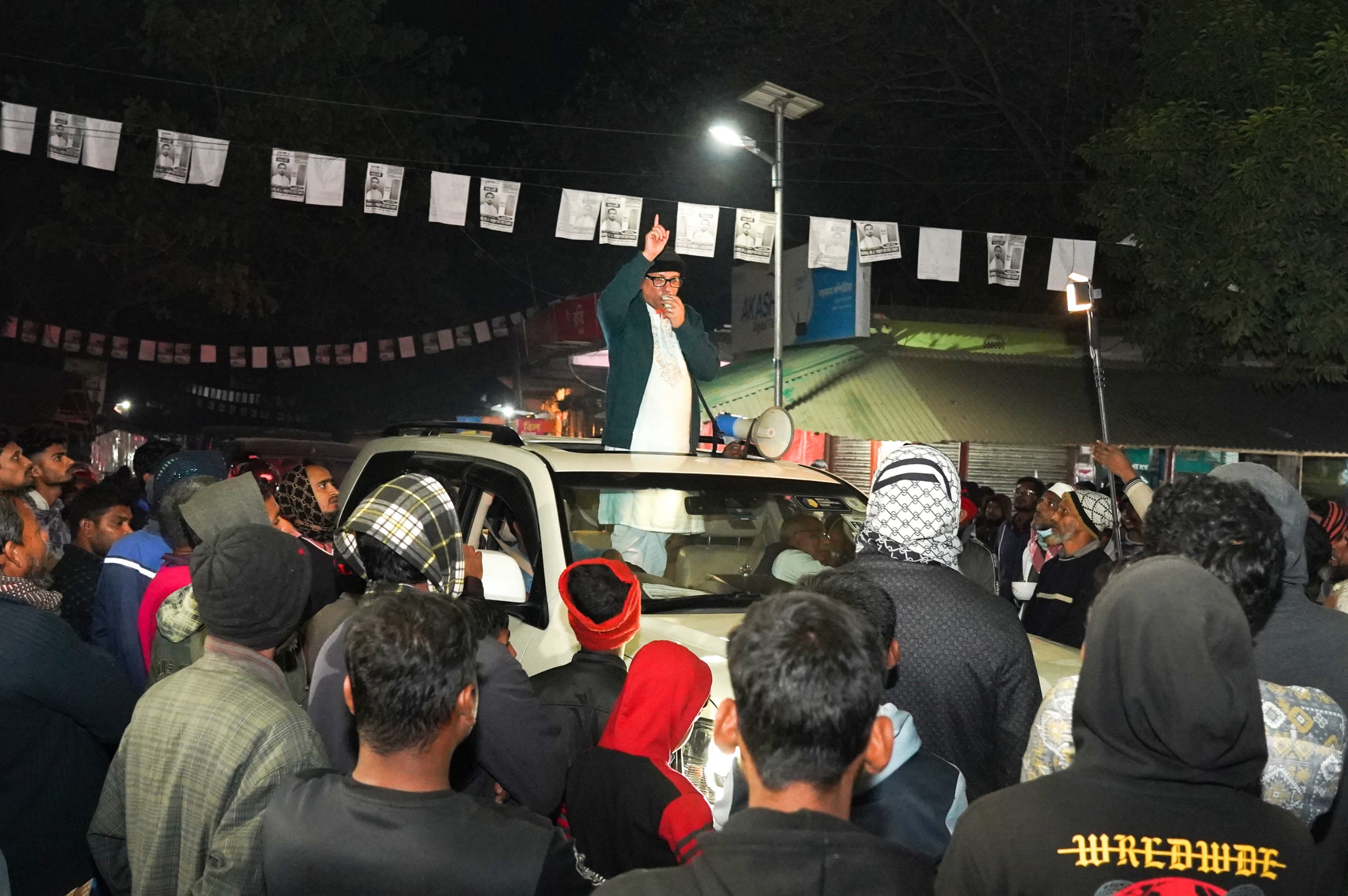 চুয়াডাঙ্গার মাখালডাঙ্গা ও কুতুবপুর ইউনিয়নে গণসংযোগ ও পথসভায় দিলীপ কুমার