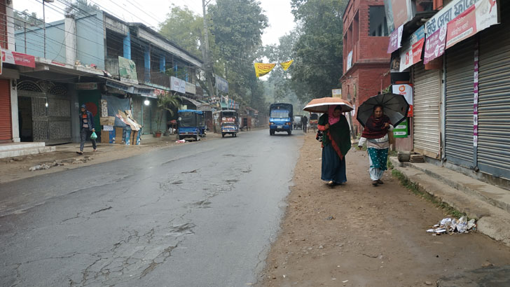 চুয়াডাঙ্গায় দিনভর গুঁড়ি গুঁড়ি বৃষ্টি, ৩৩ দশমিক ৬ মিলিমিটার বৃষ্টিপাত রেকর্ড