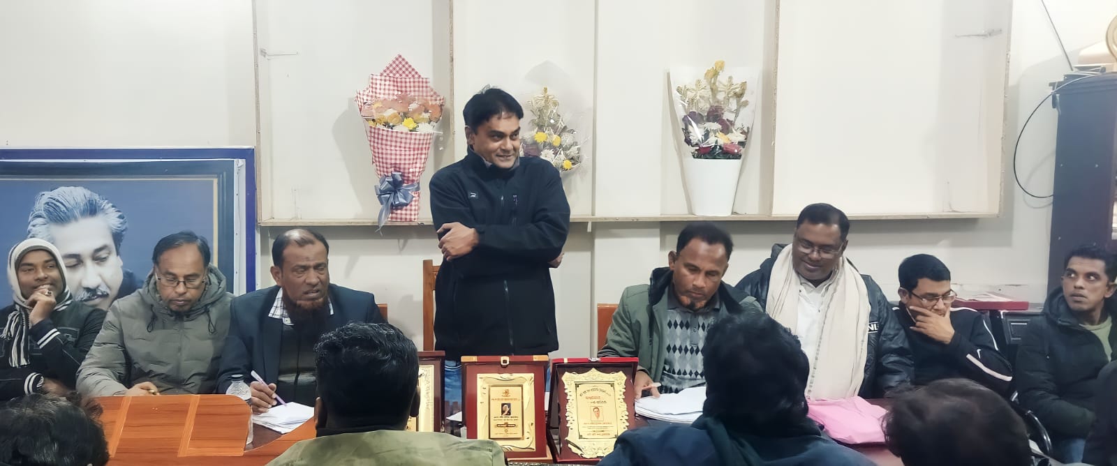 চুয়াডাঙ্গায় যুবলীগের সদস্য সংগ্রহ ও নবায়ন উপলক্ষে মতবিনিময় সভায় নঈম জোয়ার্দ্দার