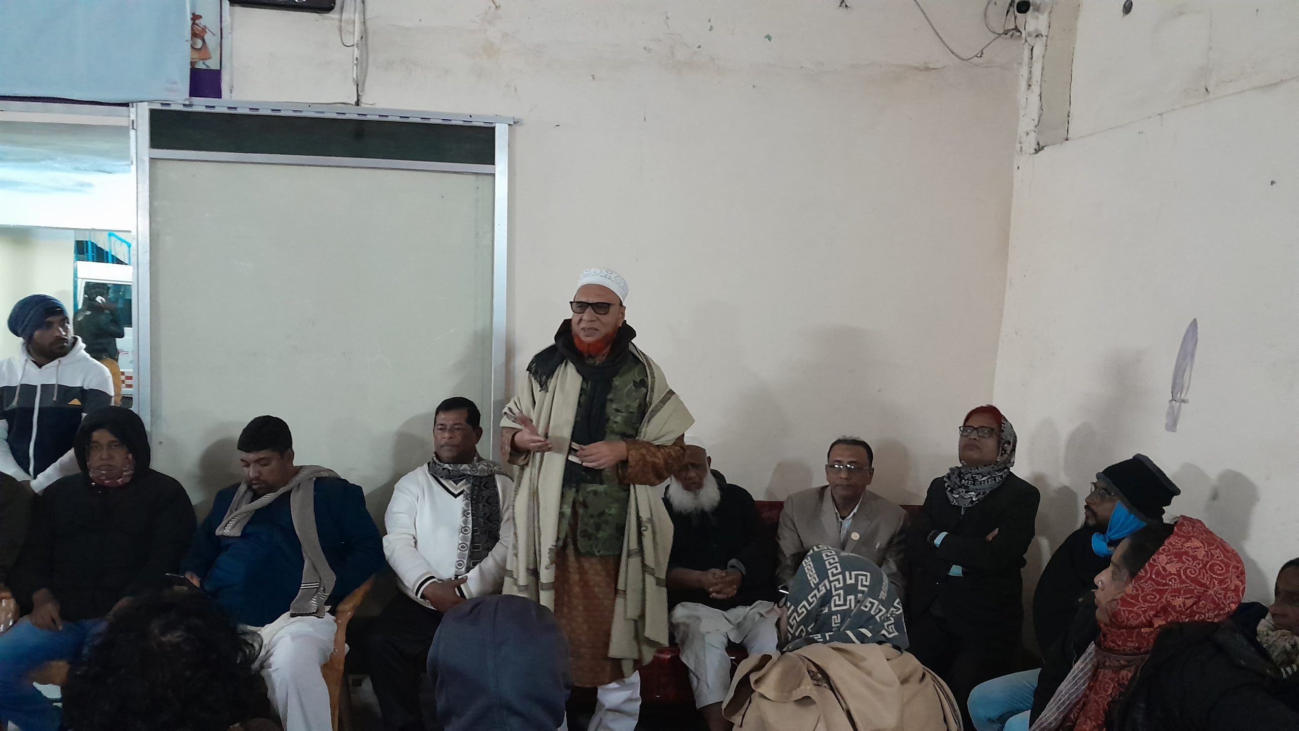 আলমডাঙ্গায় নির্বাচন পরবর্তী কর্মীসভায় আওয়ামী লীগের নেতৃবৃন্দ