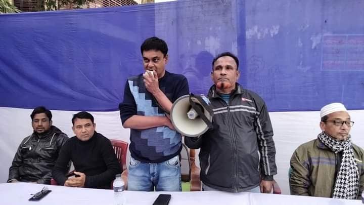 চুয়াডাঙ্গার শংকরচন্দ্র ইউনিয়ন যুবলীগের কর্মী সমাবেশে নঈম জোয়ার্দ্দার