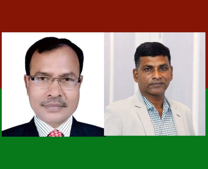 প্রেসক্লাবের সভাপতি রাজীব হাসান ও সম্পাদক বিপুল আশরাফ
