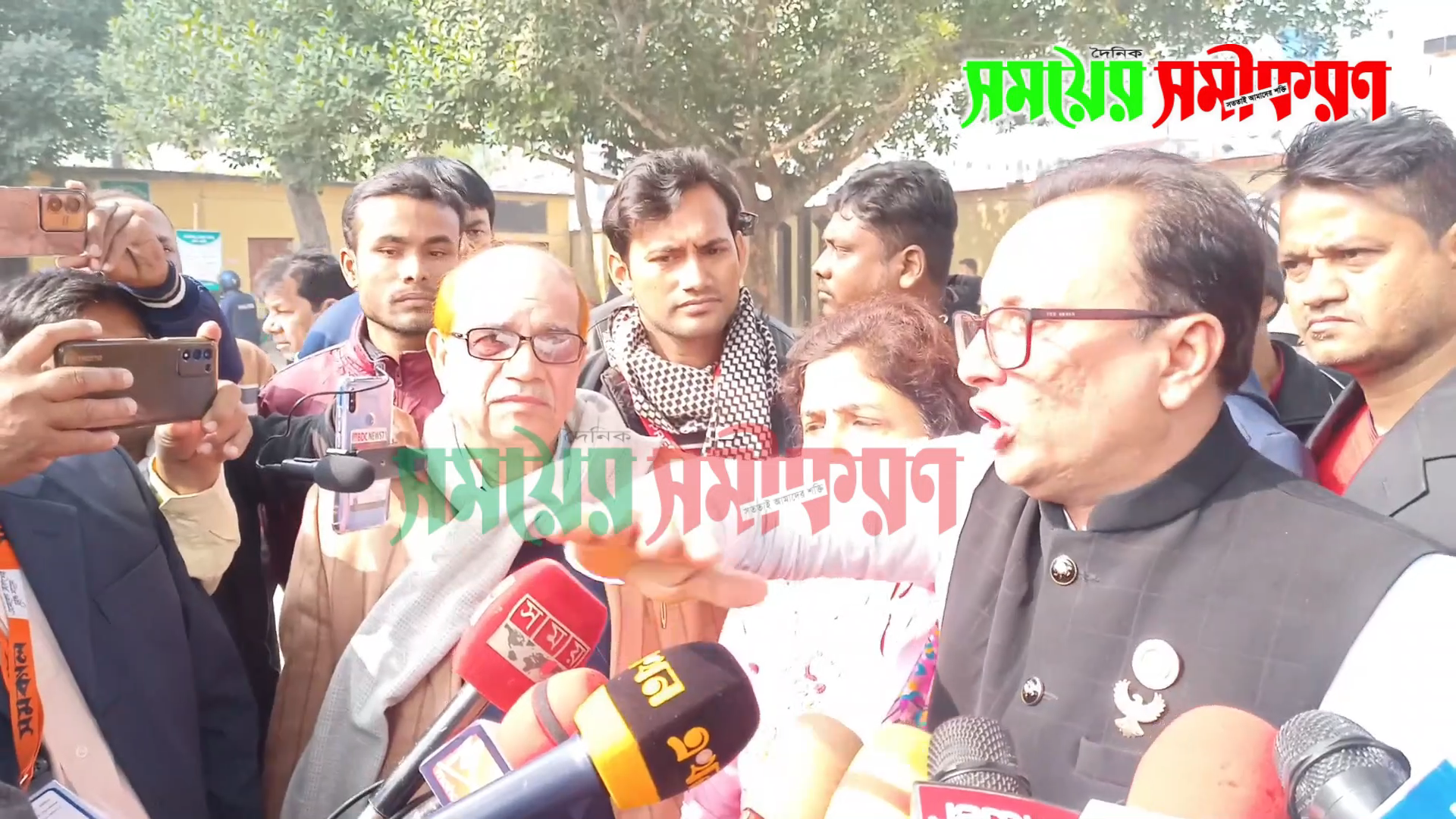 ঈগল প্রতিকের প্রার্থী দিলীপ কুমার আগরওয়ালা উপর হামলার অভিযোগ