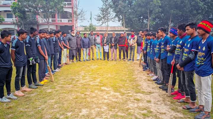 আন্দুলবাড়ীয়ায় আন্তঃ মাধ্যমিক শীতকালীন খেলাধুলা শুরু