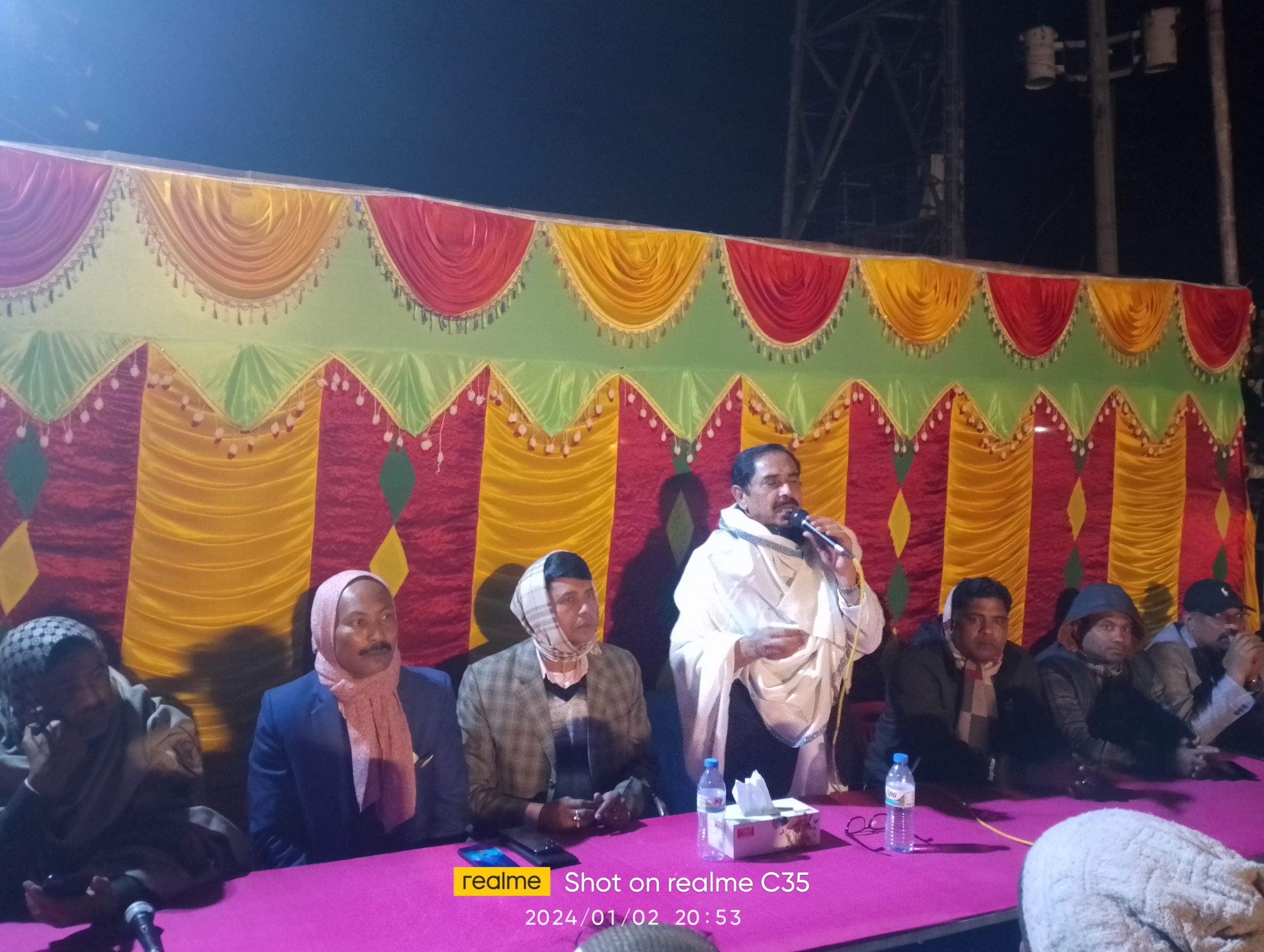 গড়াইটুপি ও নেহালপুরের বিভিন্ন গ্রামে গণসংযোগকালে নৌকার প্রার্থী আলী আজগার টগর