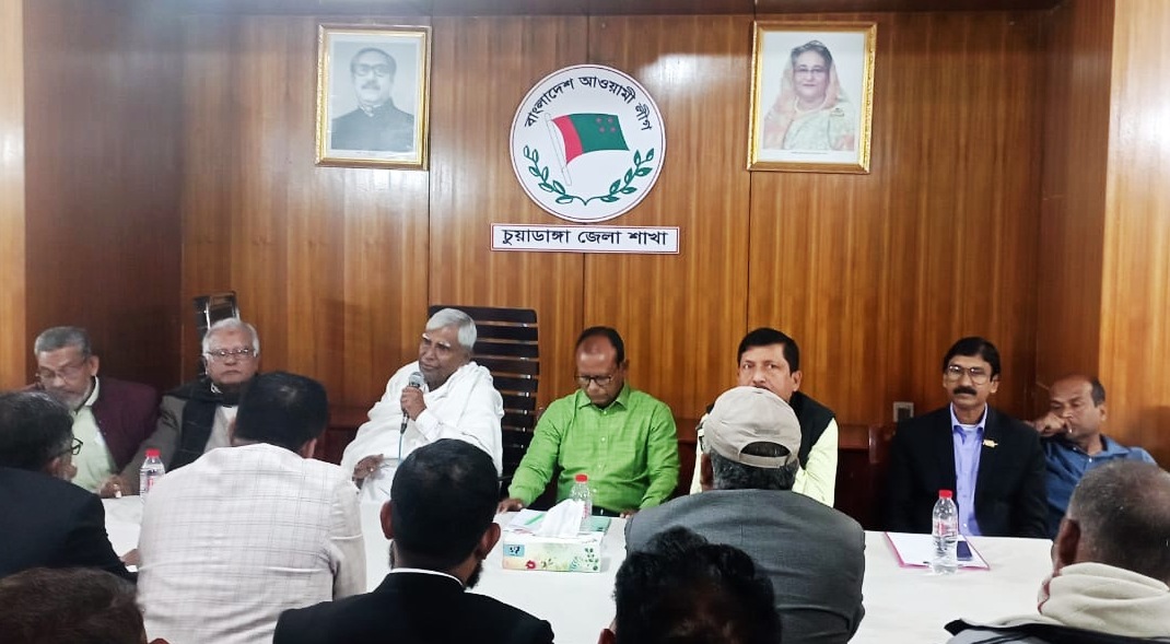 চুয়াডাঙ্গায় মহান শহীদ ও আন্তর্জাতিক মাতৃভাষা দিবস পালনে আ. লীগের প্রস্তুতিমূলক সভা