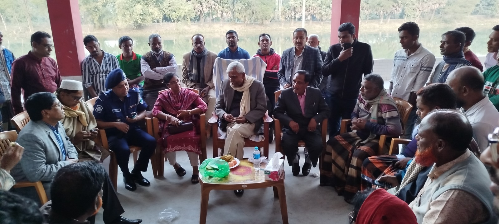 আলমডাঙ্গার সার্বিক উন্নয়ন নিয়ে মতবিনিময় সভায় এমপি ছেলুন জোয়ার্দ্দার