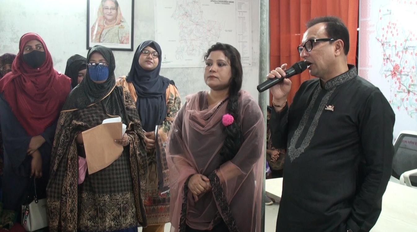 চুয়াডাঙ্গায় মাতৃভাষা দিবস উপলক্ষে নারী উদ্যোক্তাদের সাথে আলোচনা সভায় দিলীপ কুমার আগরওয়ালা