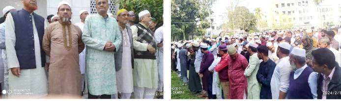 মেডিকেল শিক্ষার্থী শাহরিয়ারের দাফন সম্পন্ন