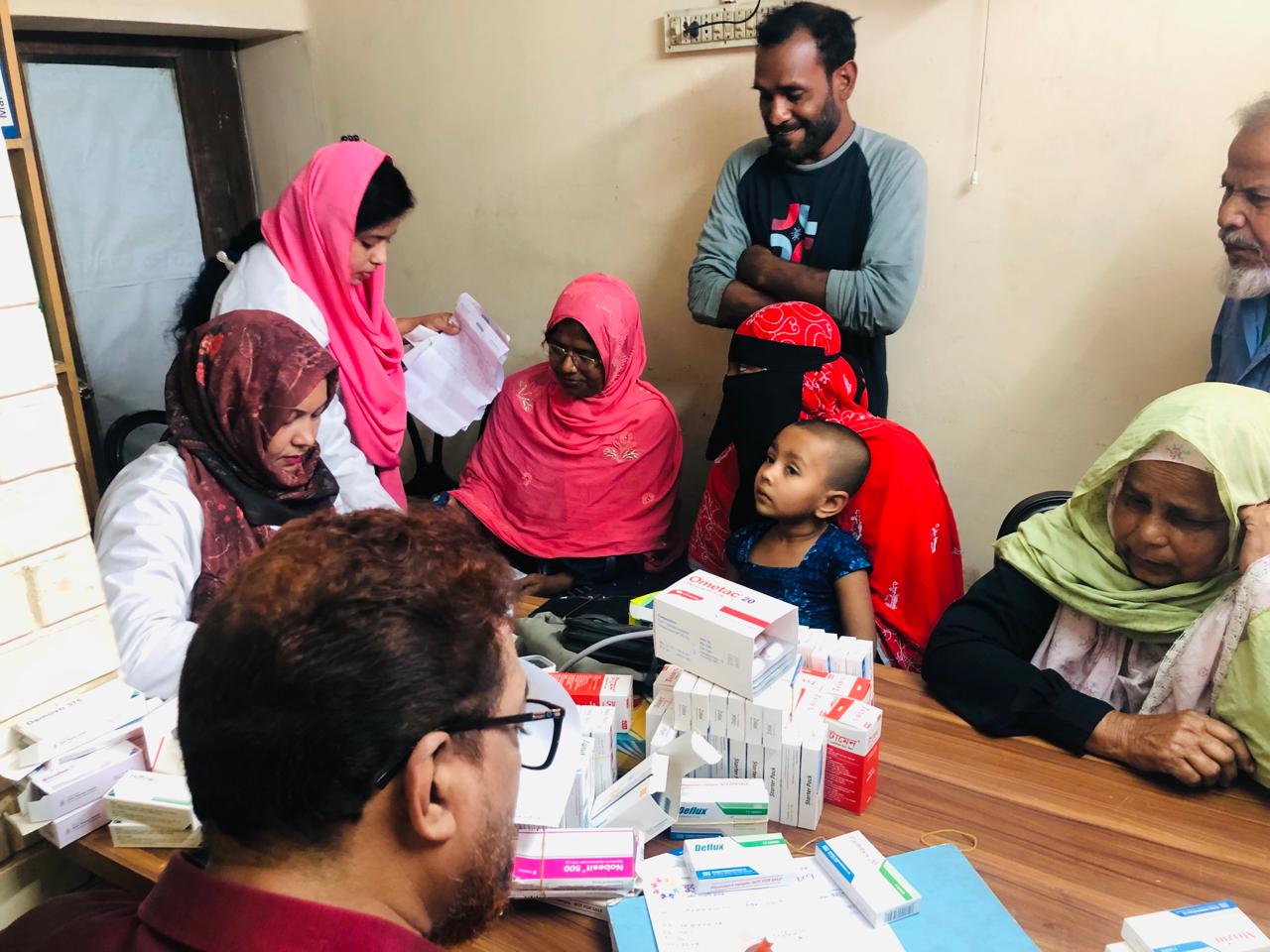 দর্শনায় দিনব্যাপী ফ্রি মেডিকেল ক্যাম্প অনুষ্ঠিত
