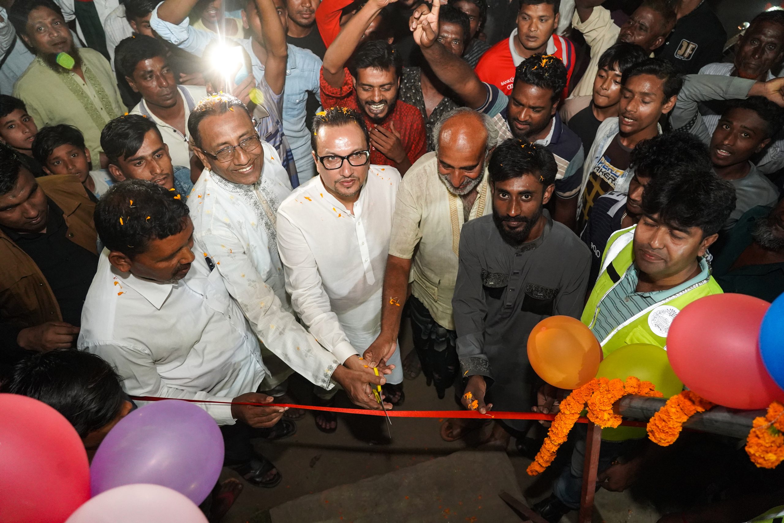 তারা দেবী ফাউন্ডেশনের কার্যালয়ের উদ্বোধনকালে দিলীপ কুমার আগরওয়ালা