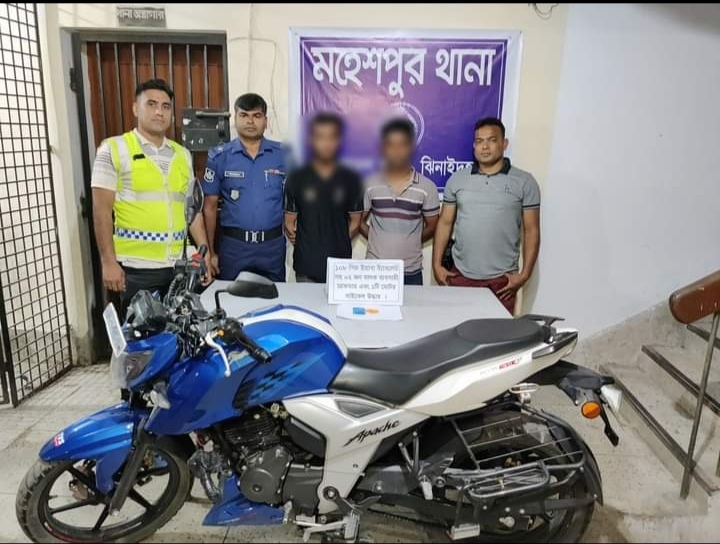 মহেশপুরে ইয়াবাসহ দুই মাদক ব্যবসায়ী গ্রেপ্তার