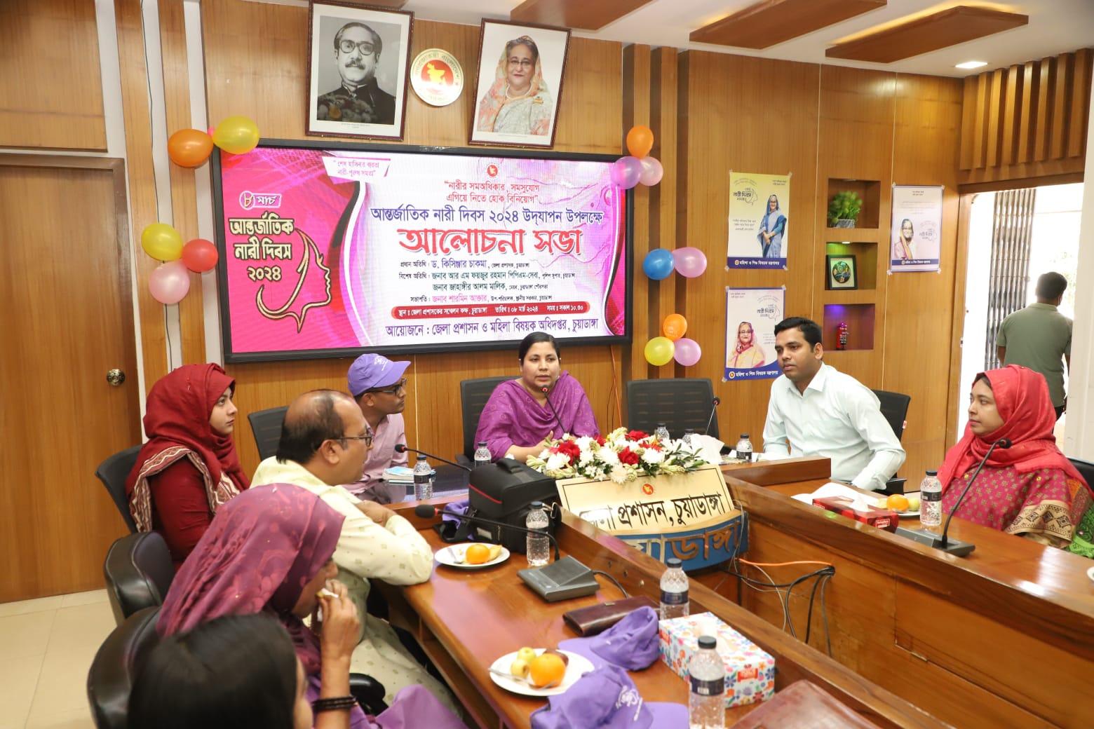 বিভিন্ন কর্মসূচির মধ্যদিয়ে চুয়াডাঙ্গা ও মেহেরপুরে আন্তর্জাতিক নারী দিবস পালন