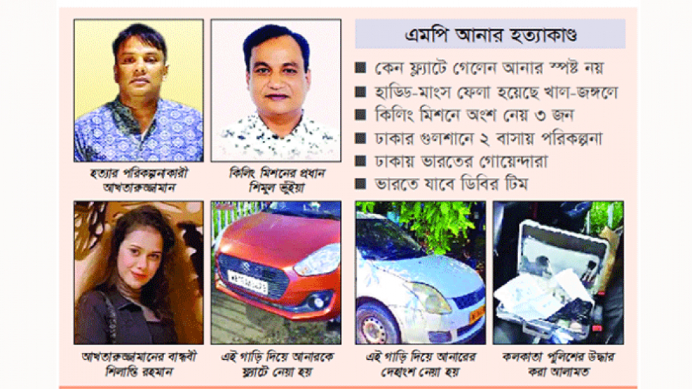 এমপি আনার হত্যাকাণ্ড : খুনের মোটিভ নিয়ে রাখঢাক