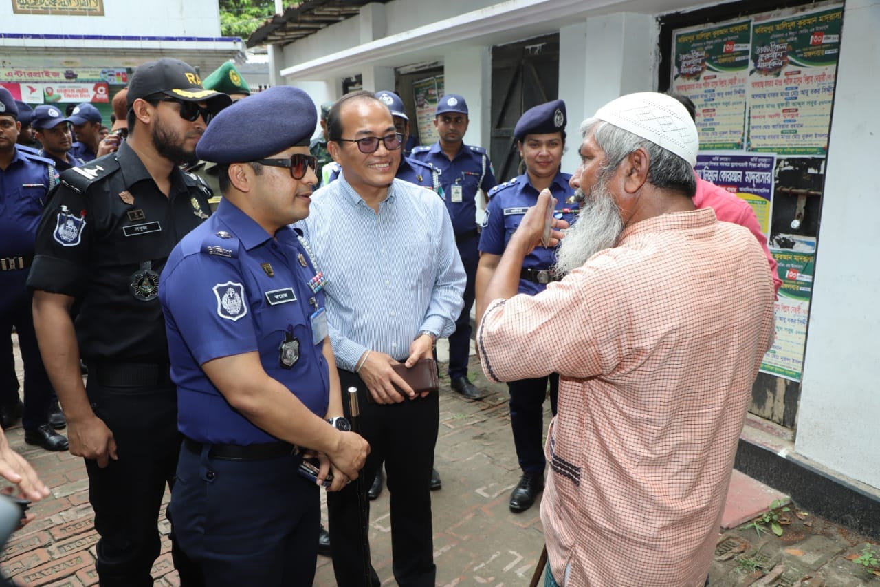 দামুড়হুদা-জীবননগর নির্বাচনী এলাকায় পুলিশ-প্রশাসনের কঠোর নিরাপত্তা বলয়