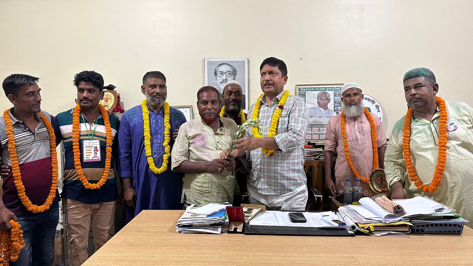 চুয়াডাঙ্গা আন্তঃজেলা ট্রাক ও ট্যাংকলরি শ্রমিক ইউনিয়নের ত্রিবার্ষিক নির্বাচন সম্পন্ন