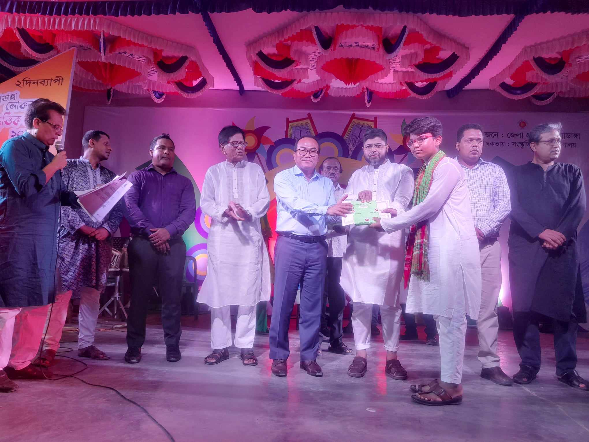 চুয়াডাঙ্গায় শেষ হলো দুই দিনব্যাপী লোকজ ও সাংস্কৃতিক উৎসব