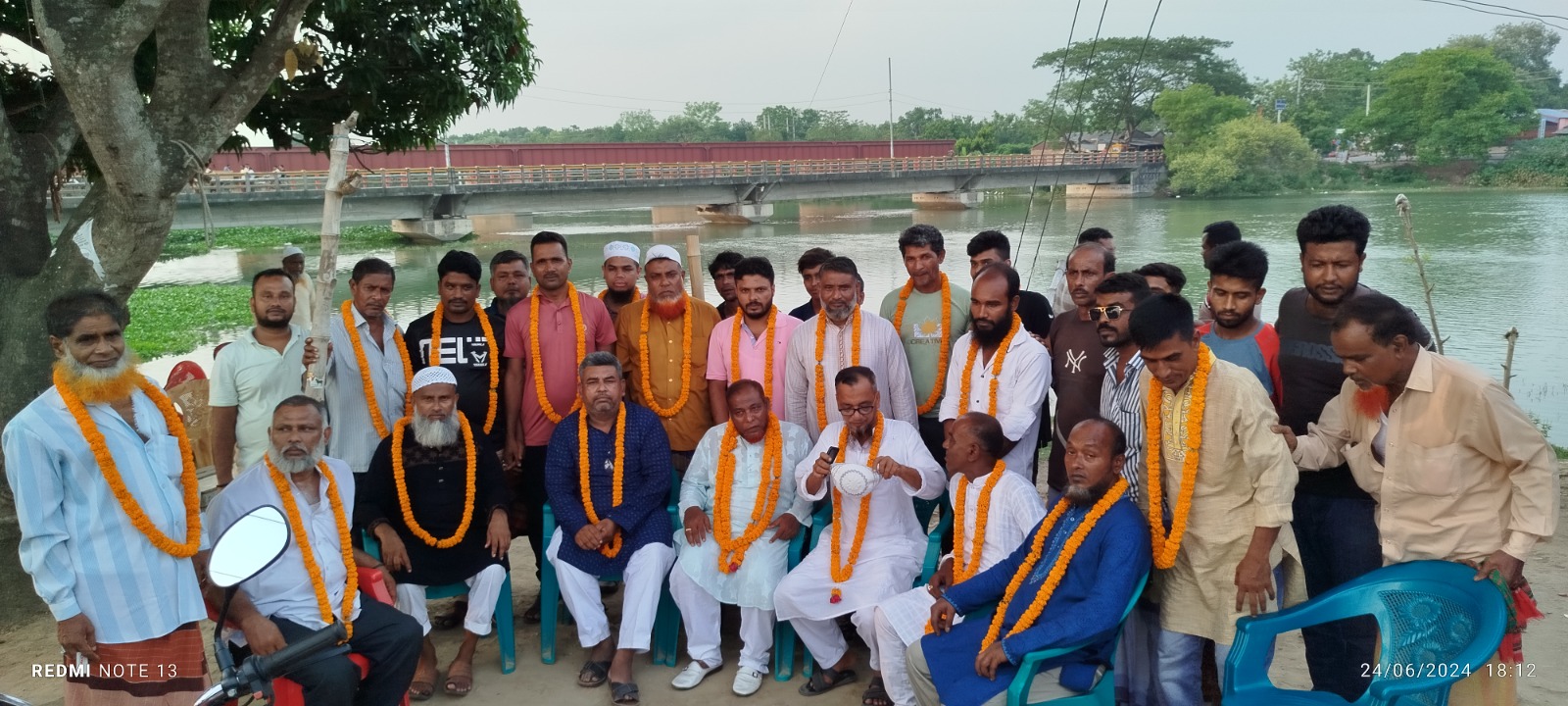 চুয়াডাঙ্গা আন্তঃজেলা ট্রাক ও ট্যাংকলরী শ্রমিক ইউনিয়নের নবনির্বাচিত সদস্যদের সংবর্ধনা