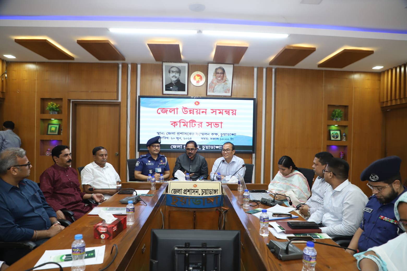 চুয়াডাঙ্গা জেলা উন্নয়ন সমন্বয় কমিটির মাসিক সভায় এমপি আলী আজগর টগর