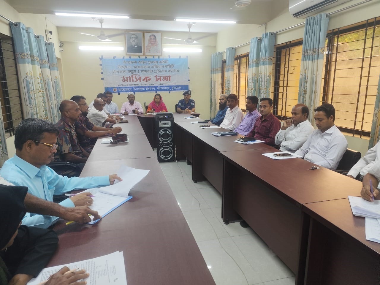 জীবননগরে আইনশৃঙ্খলা কমিটির সভা অনুষ্ঠিত
