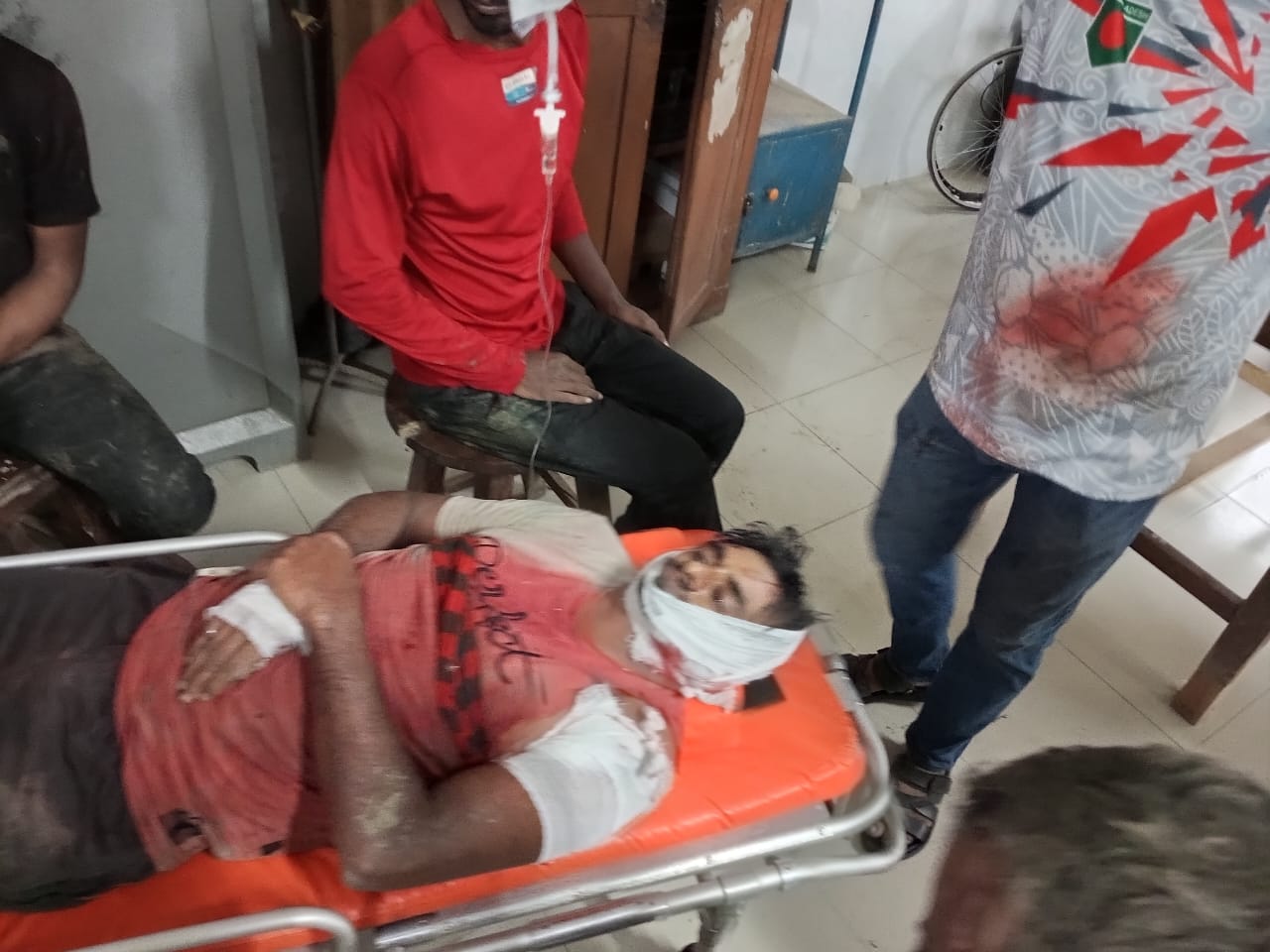 দামুড়হুদার কানাইডাঙ্গায় জমি নিয়ে বিরোধের জের