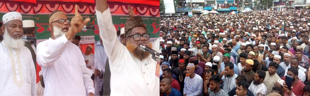 চুয়াডাঙ্গা ও ঝিনাইদহে জামায়াতে ইসলামীর আনন্দ র‌্যালি ও শোকরানা সমাবেশে