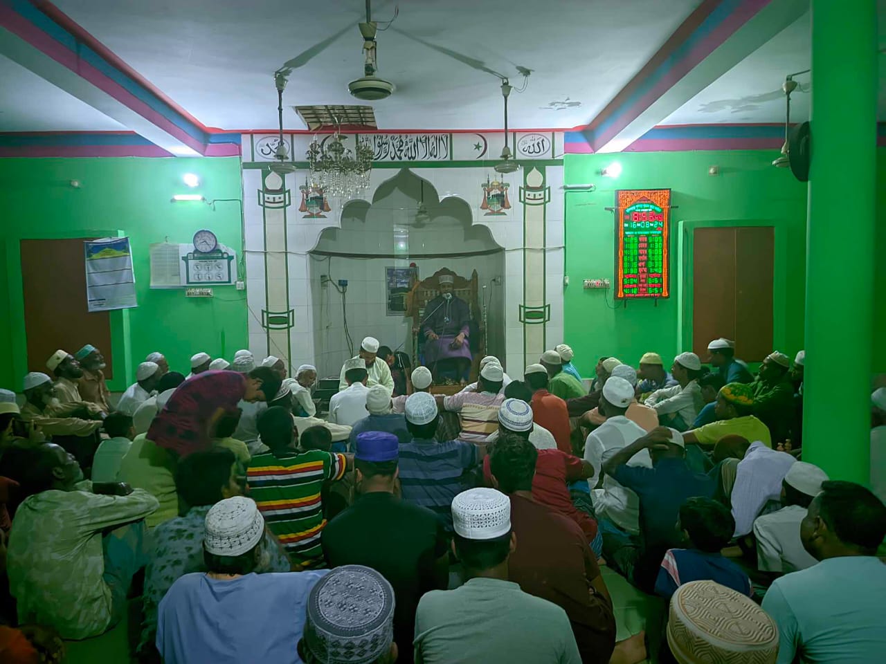 দামড়হুদার নতুন গ্রামে আল্লামা সাঈদীসহ ছাত্র আন্দোলনে শহিদদের স্মরণে দোয়া মাহফিল