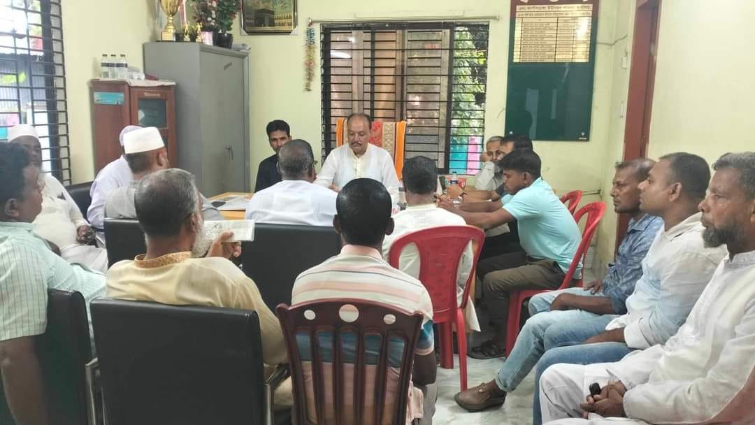 কার্পাসডাঙ্গা ইউনিয়নে মাসিক ও সমন্বয় সভা