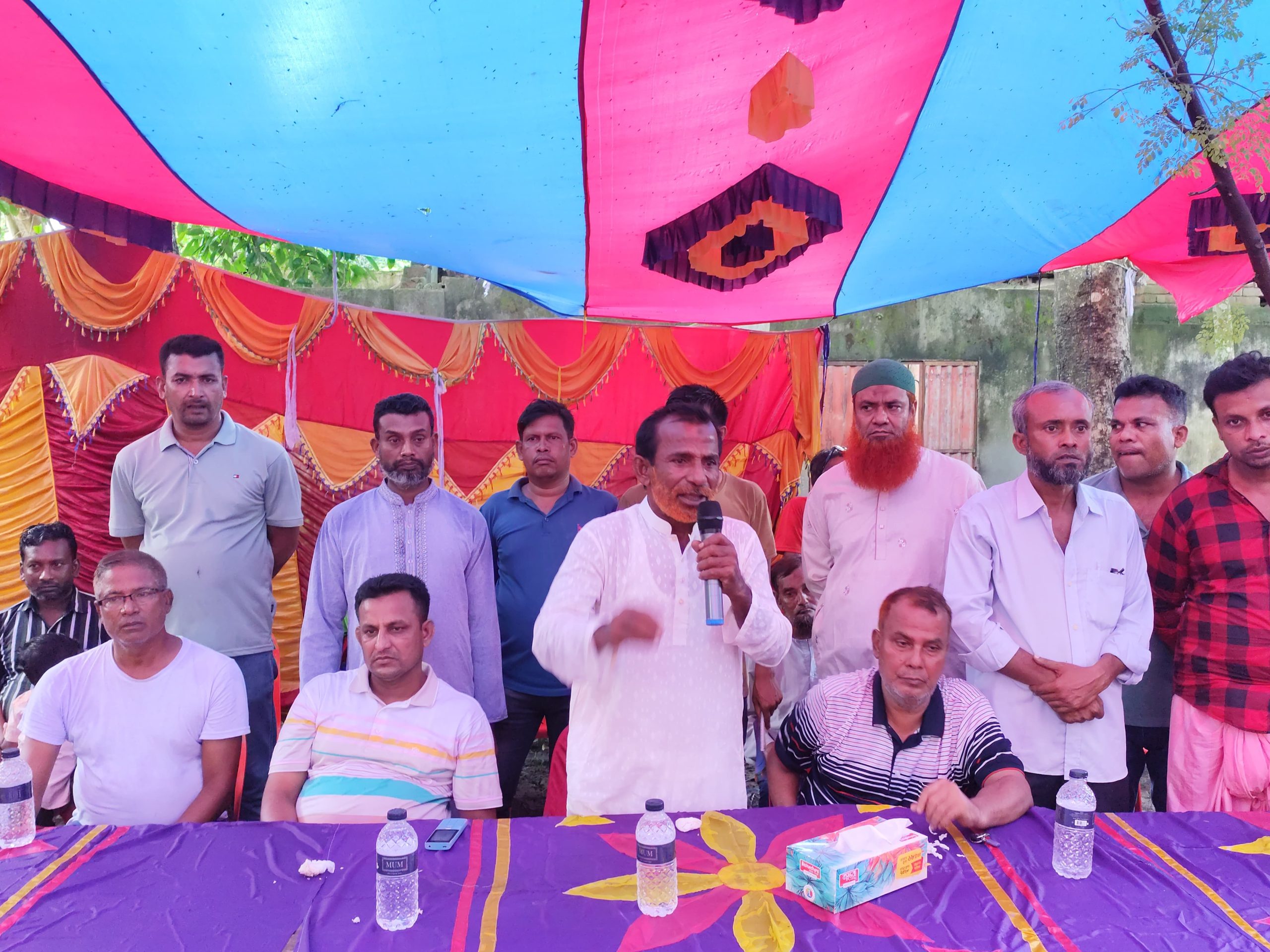 জীবননগরে কর্মী সমাবেশে পৌর বিএনপির সভাপতি শাহজাহান কবির