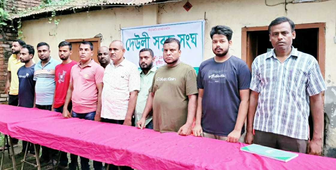 দামুড়হুদার দেউলী সবুজ সংঘের কমিটি গঠন