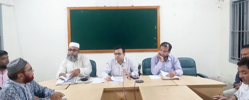 আলমডাঙ্গায় গ্রীষ্মকালীন ক্রীড়া প্রতিযোগিতা উপলক্ষে প্রস্তুতি সভা